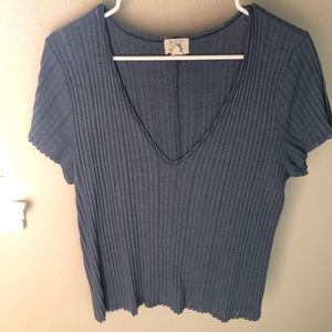 Blue-grey PST short sleeve